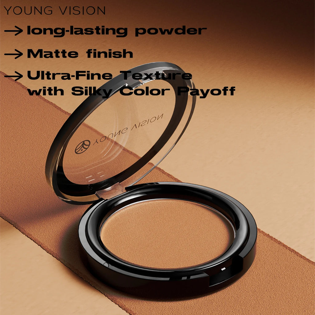 Woman makeup 6-Color Matte Bronze Powder Velvety Smooth Natural Setting Powder Makeup - AliExpress 66