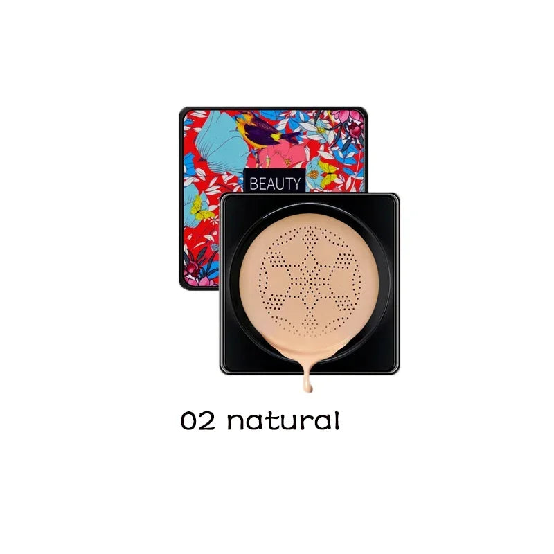 Mushroom Head BB Air Cushion Base Foundation CC Cream Moisturizing Hydrating Concealer Brighten Waterproof Skin Tone Makeups - AliExpress 66