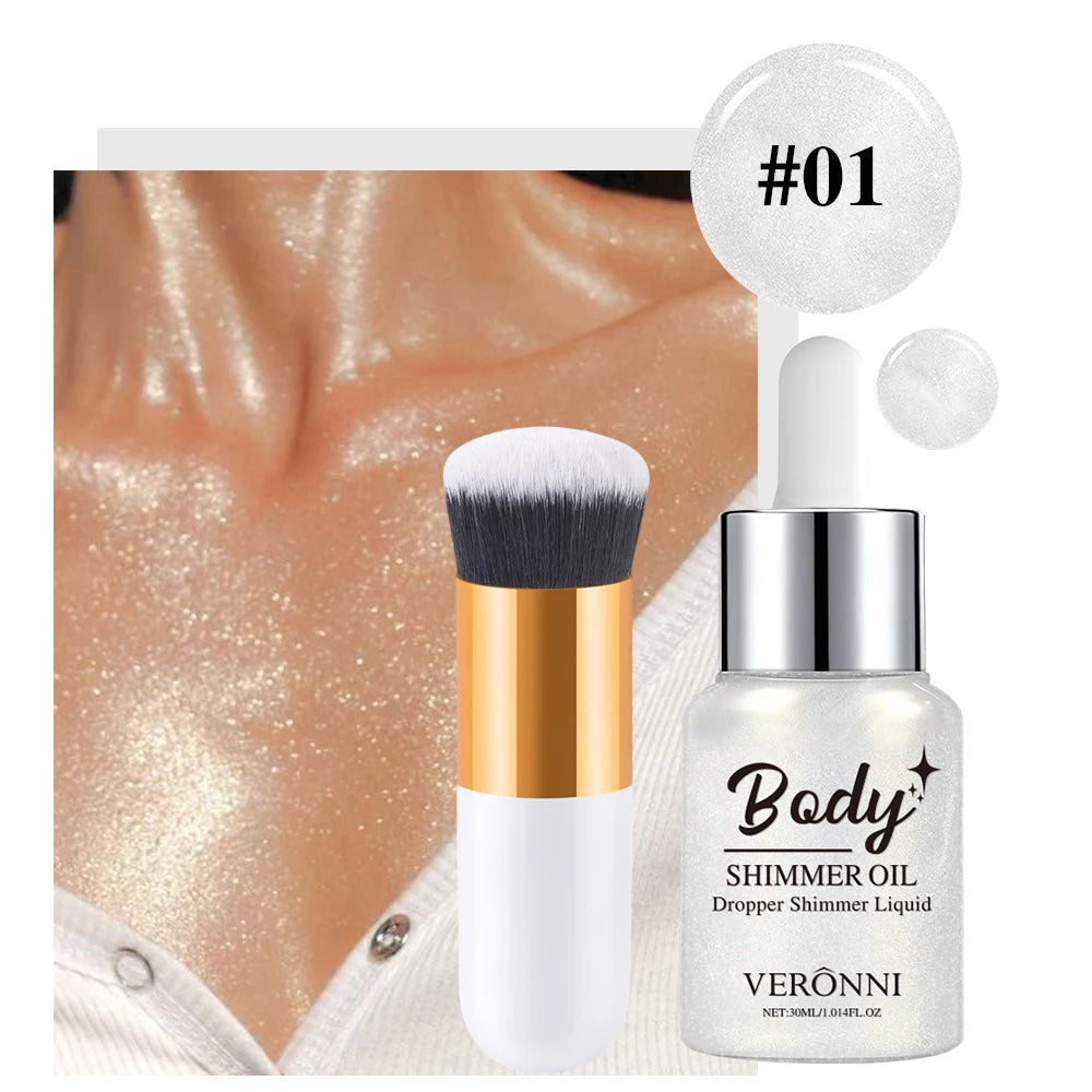 3 Colors Shimmer Liquid Highlighter Long-lasting Face Body Brightening Liquid Glitter Music Festival Party Makeup Accessories - AliExpress 66