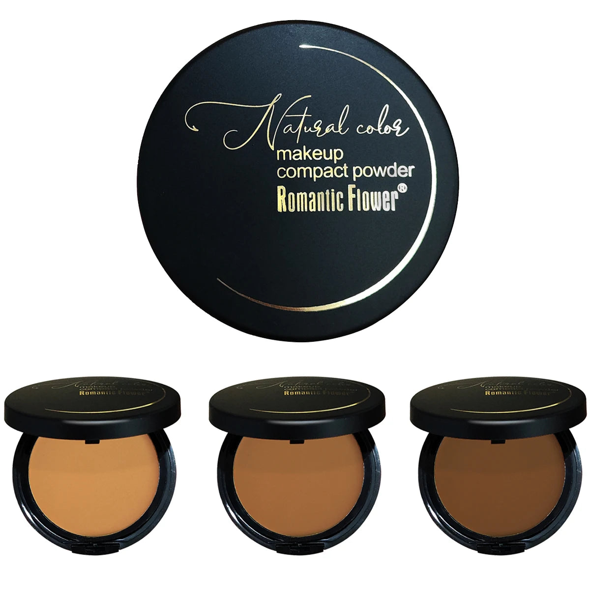 Setting PowderOil ControlBrightening Concealer Matte Waterproof Long-lasting No Smudge Compact Makeup for Women Girls Daily Use - AliExpress 66