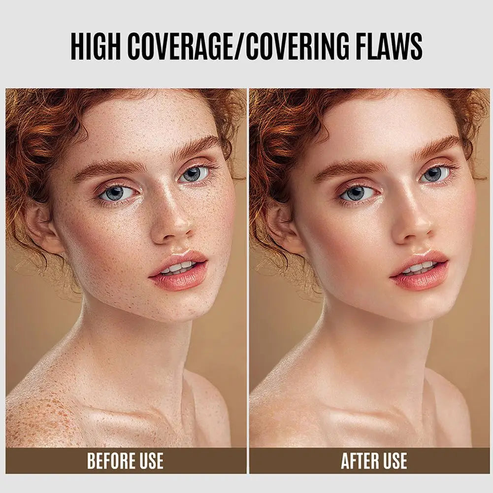 LOOKAVE Liquid Foundation Long Lasting Full Coverage Natural Matte Liquid Foundation Moisturizing Concealer CC Cream Base Makeup - AliExpress 66
