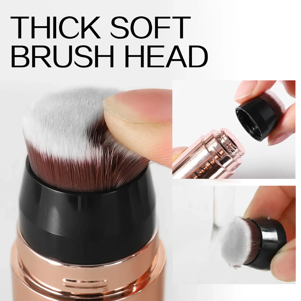 Double Head Highlighter Stick Contour Stick Waterproof Natural Silky Smooth Face Contouring for Nose Shadow With Makeup Brushes - AliExpress 66