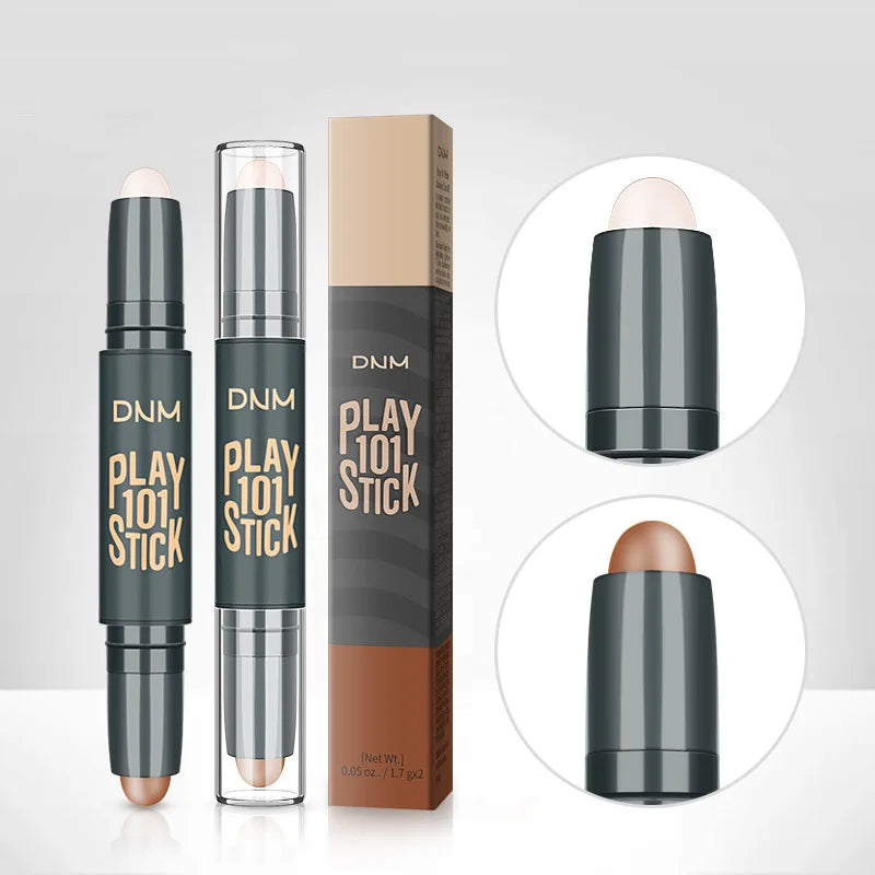 DNM Double Ended Concealer Stick Face Foundation Concealer Pen Lasting Dark Circles Corrector Contour Concealer Stick Makeup - AliExpress 66