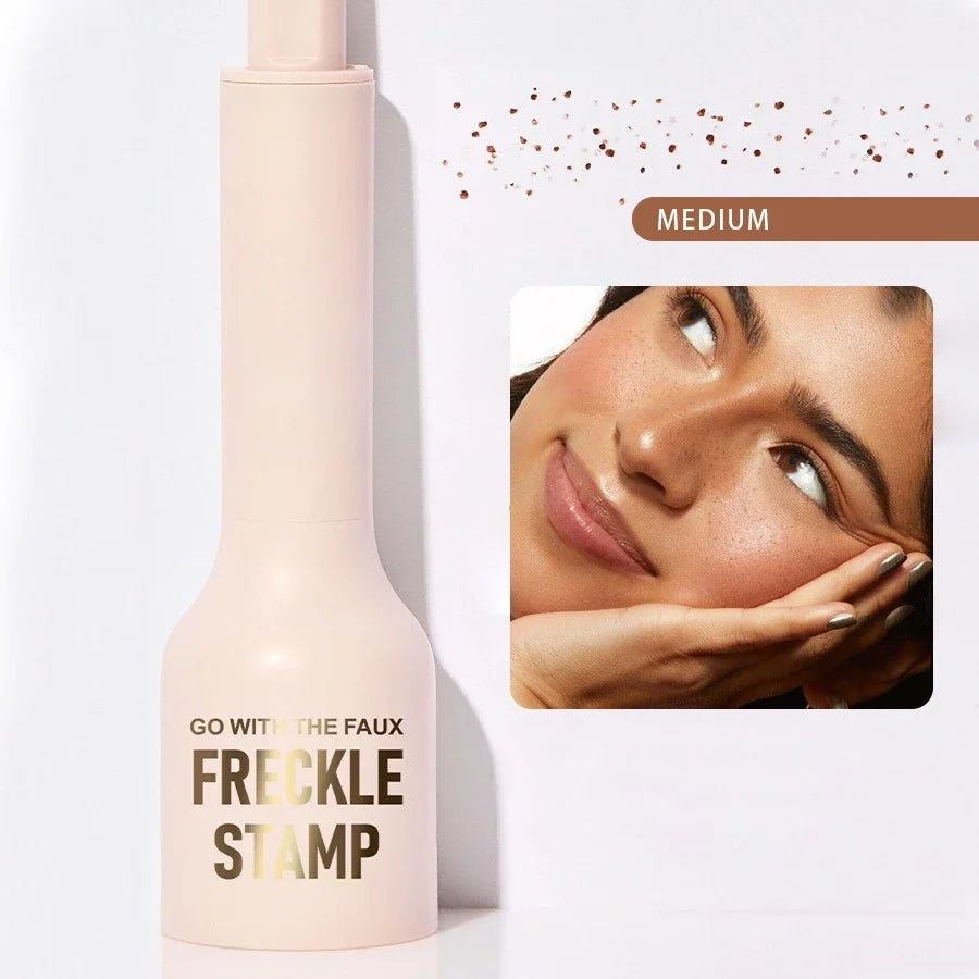 Five-point Freckle Stamp Pen Natural Simulation Instant Freckle Liquid Fake Dot Spot Comb Seal Waterproof Quick Dry Makeup Tool