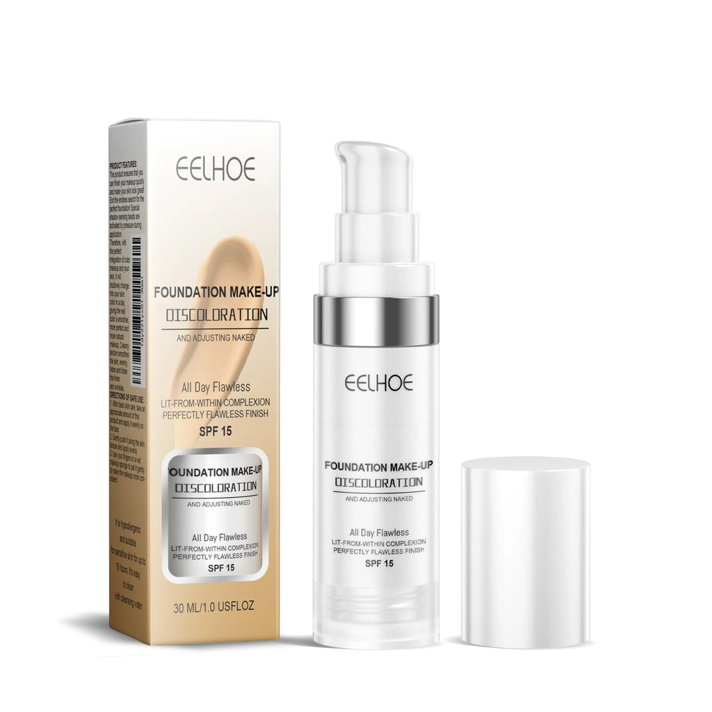 Color Changing Foundation Serum for Natural Glow Lightweight Full Coverage Long Moisturizing Finish 30ml Sensitive Skin Friendly - AliExpress 66
