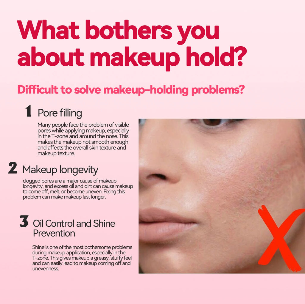 Facial Invisible Pore Primer Cream Long Lasting Base Makeup Natural Matte Oil Control Refreshing Moisturizing Face Isolation Gel - AliExpress 66