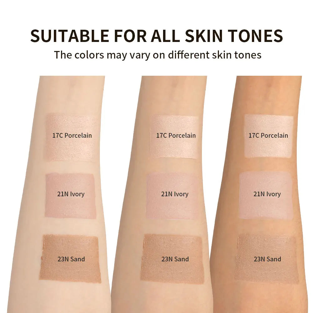 Base Korean Makeuo Cushion Foundation Long Lasting High Coverage Foundations CC Cream Sunscreen BB Cushion Make Up Beauty - AliExpress 66