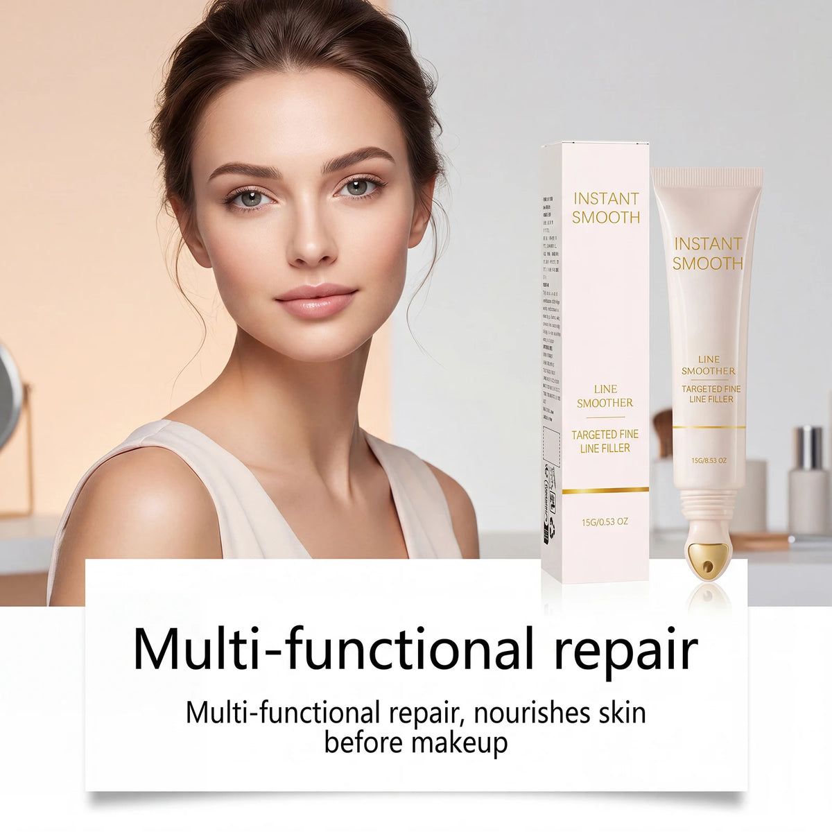 Fine Line Filler Makeup Base Moisturizing Even Skin Tone Soothing Skin Shrink Pores Improving Skin Texture Uniform Makeup Primer