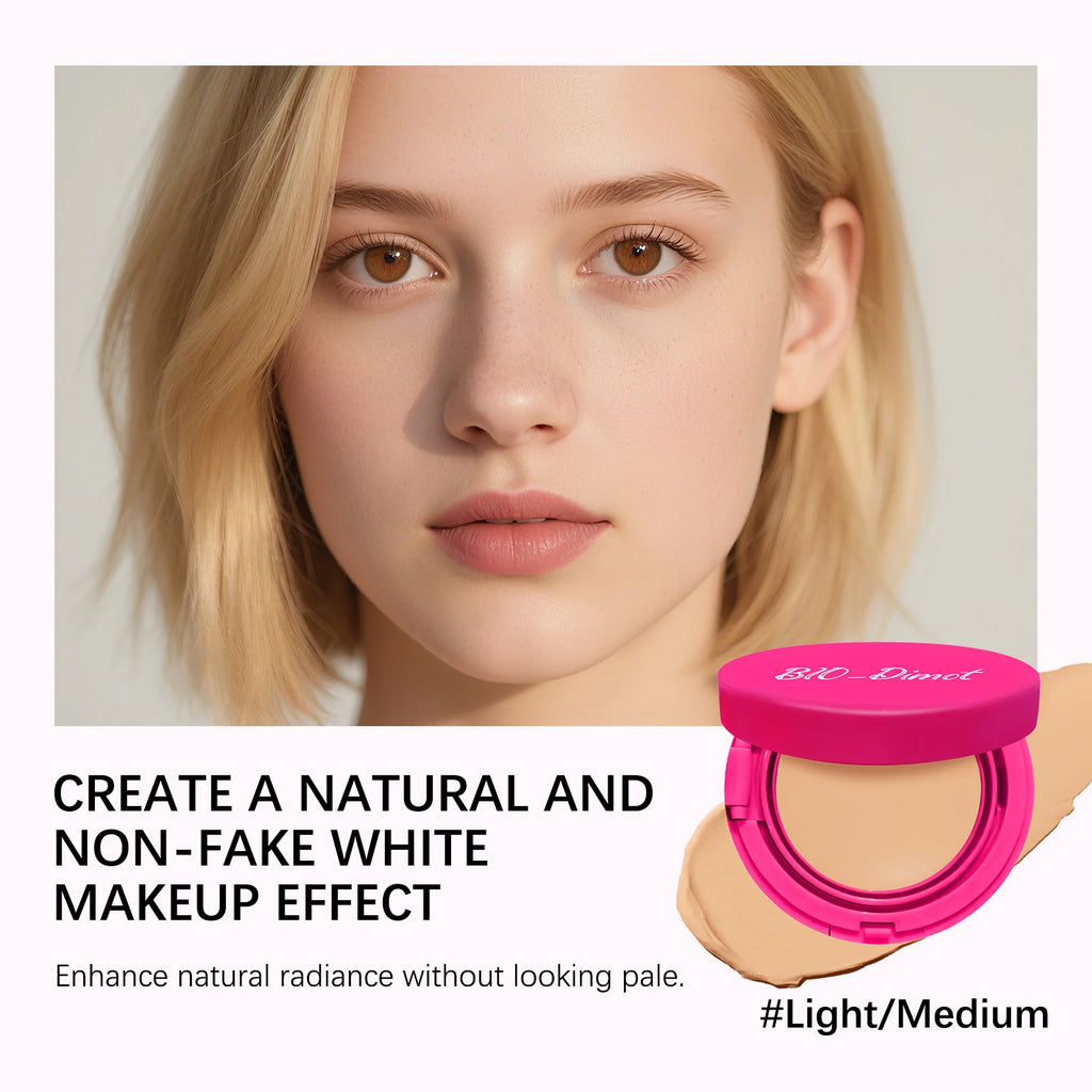 Full Coverage Matte Foundation Balm 20g with Puff, Moisturizing Concealer for Flawless Finish, Suitable for All Skin Types - AliExpress 66