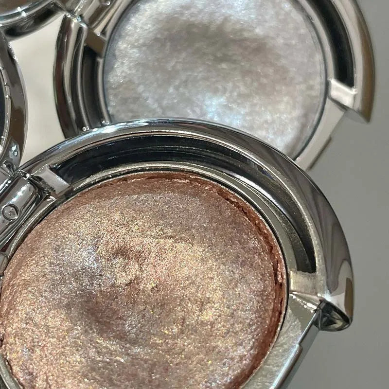 Diamond Sparkle Highlighter Cream Monochrome Shimmering Pearl Silver Face Contour Brighten Makeup Clear Glitter Flash Highlight