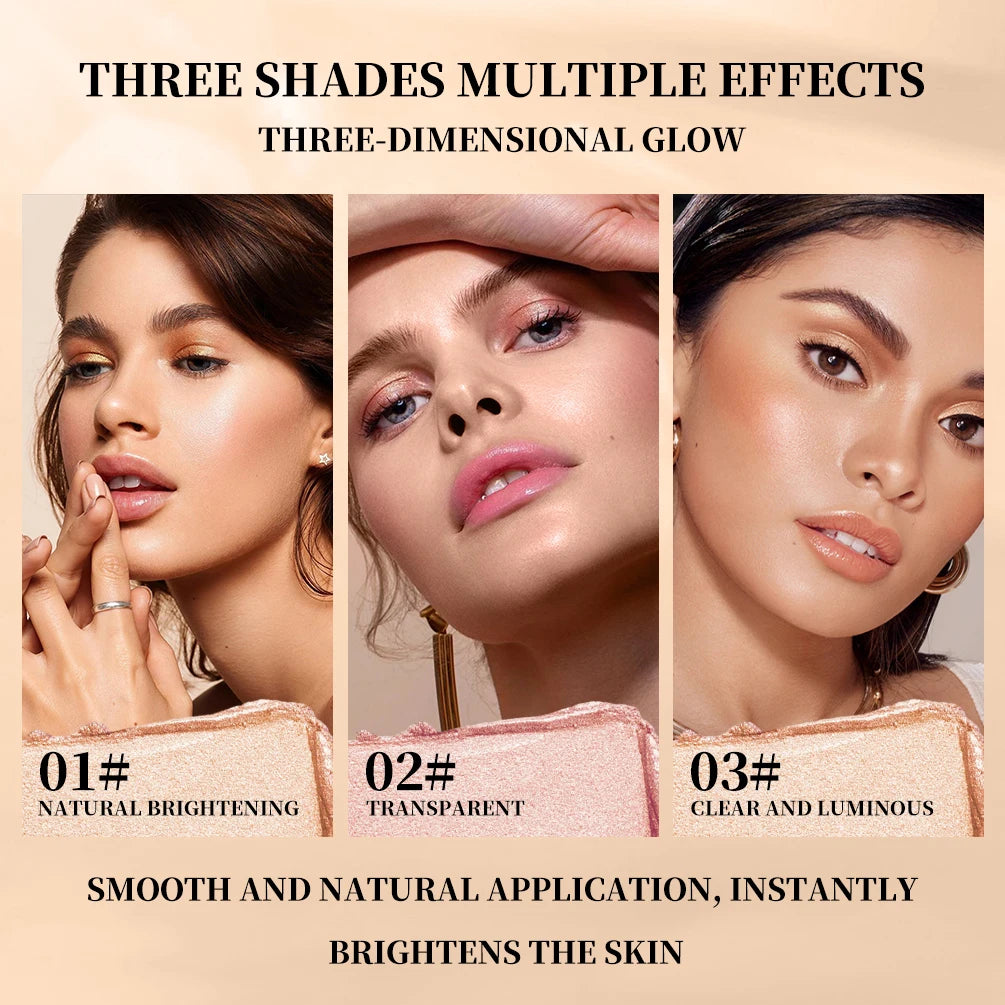 QIBEST 3D Face Brighten Highlighter Bar Makeup Face Contour Bronzer Shimmer Highlighter Stick Concealer Cream Makeup For Women - AliExpress 66