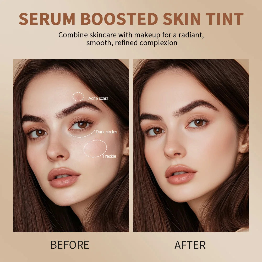 Eraser Foundation Stick Stick Serum Boosted Skin Tint Foundation Stick Smooth Plumper Hight Coverage Travel Flawless Foundation - AliExpress 66