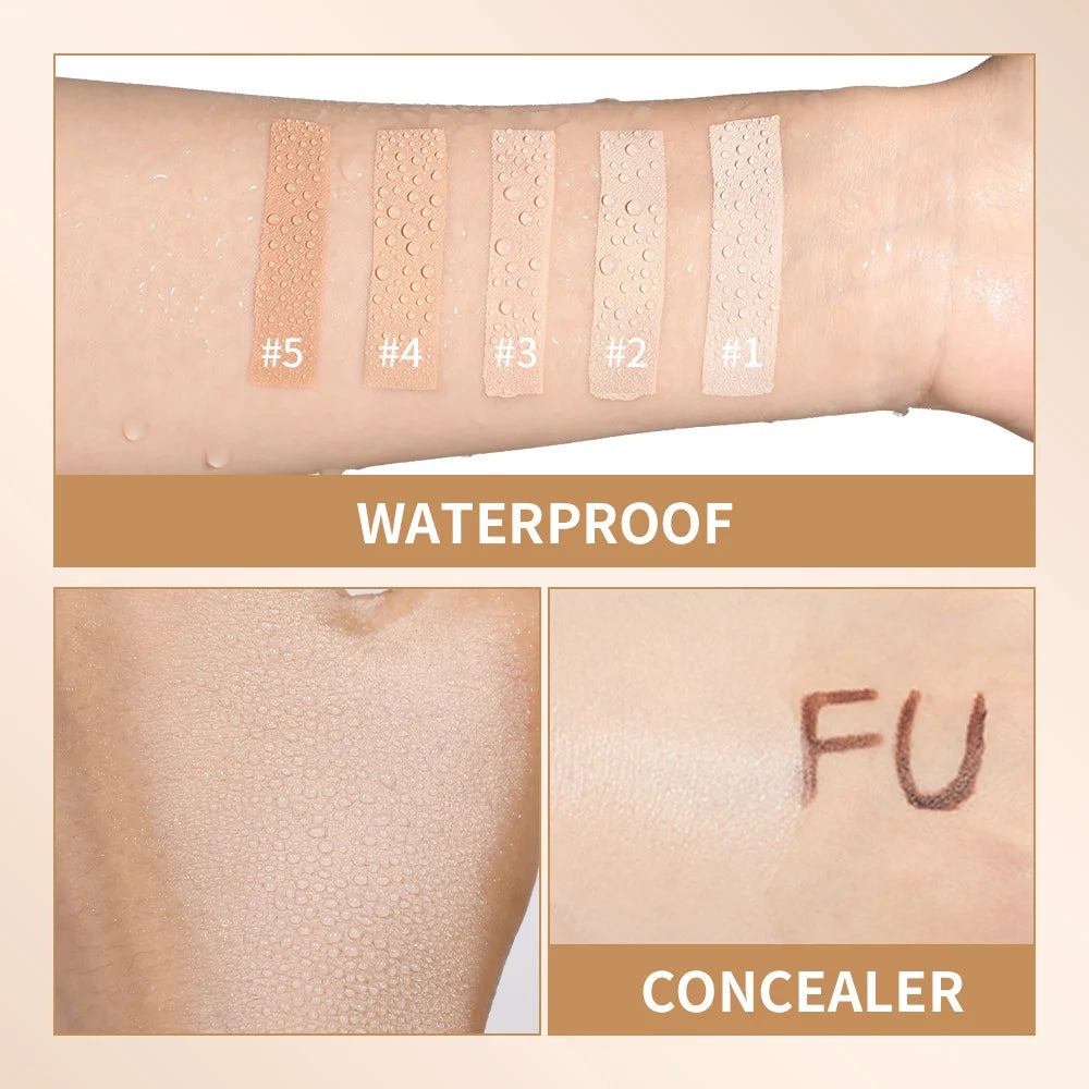 Lakerain Matte Foundation Stick Powerful Coverage Brighten Skin Tone Not Easy Melt Lightweight Smooth Texture Foundation Stick - AliExpress 66
