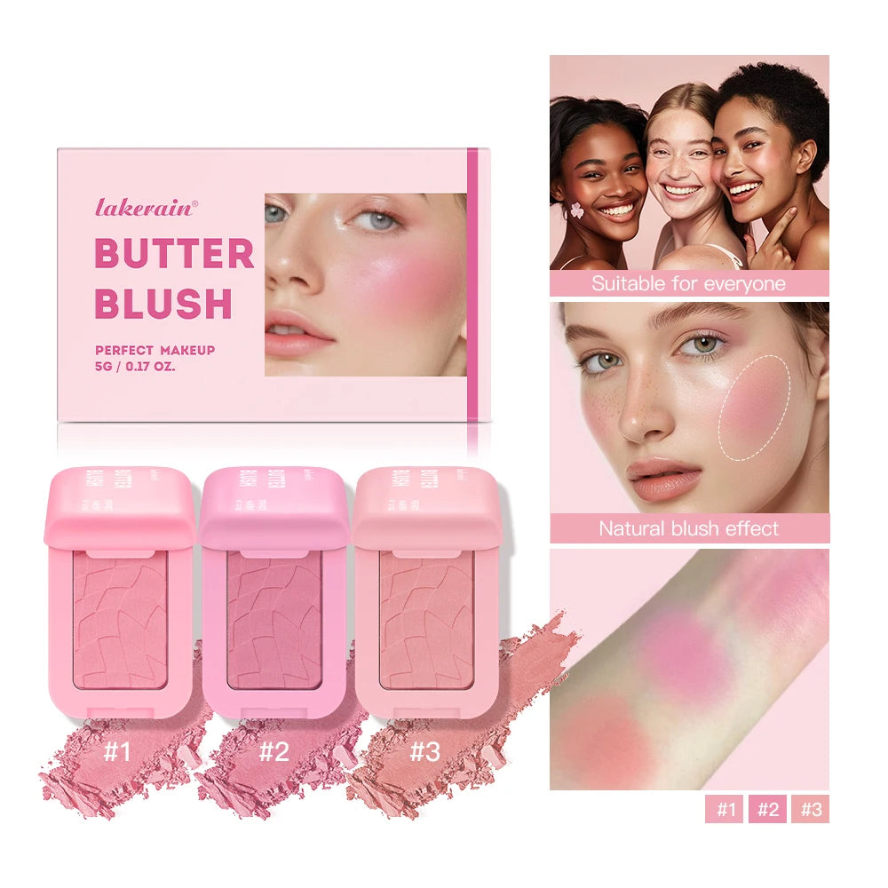 Professional Makeup Powder Blush 12HR Wear Vegan Formula Blusher Makeup Blush in Bar Cosmetics Palette Powder Pink Cream Face - AliExpress 66