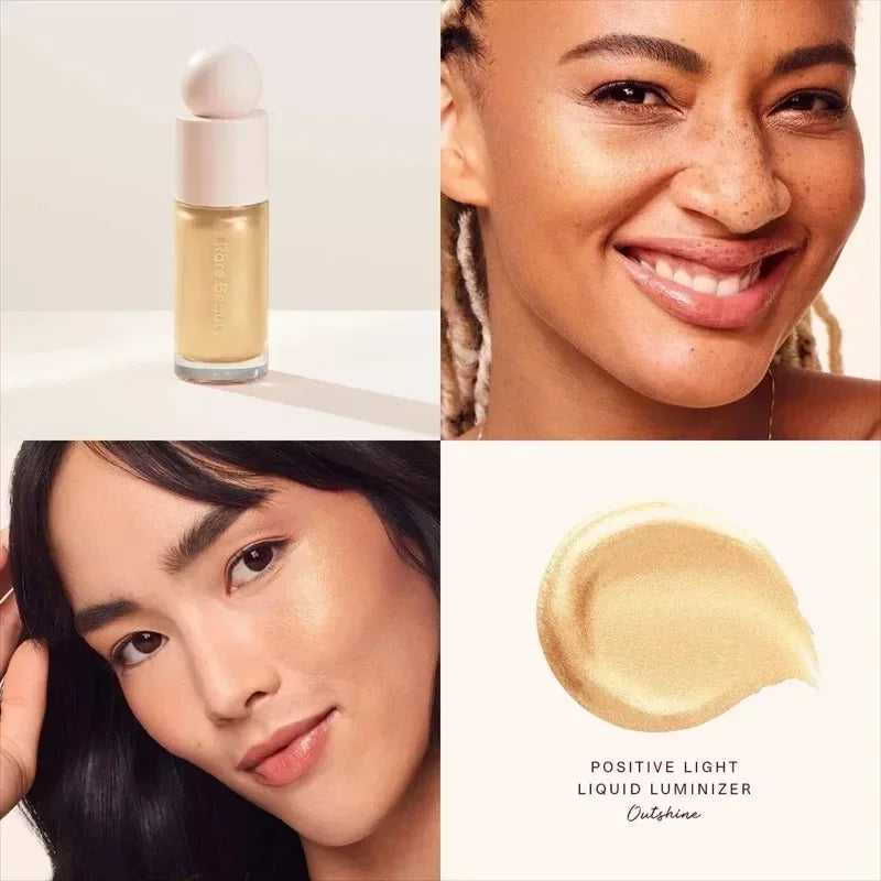 Rare Beauty Shimmer Highlighter Blush Powder Natural Glow Silky Smooth Longwear Brighten Skin Easy Blend Multi-use Cheek Makeup - AliExpress 66