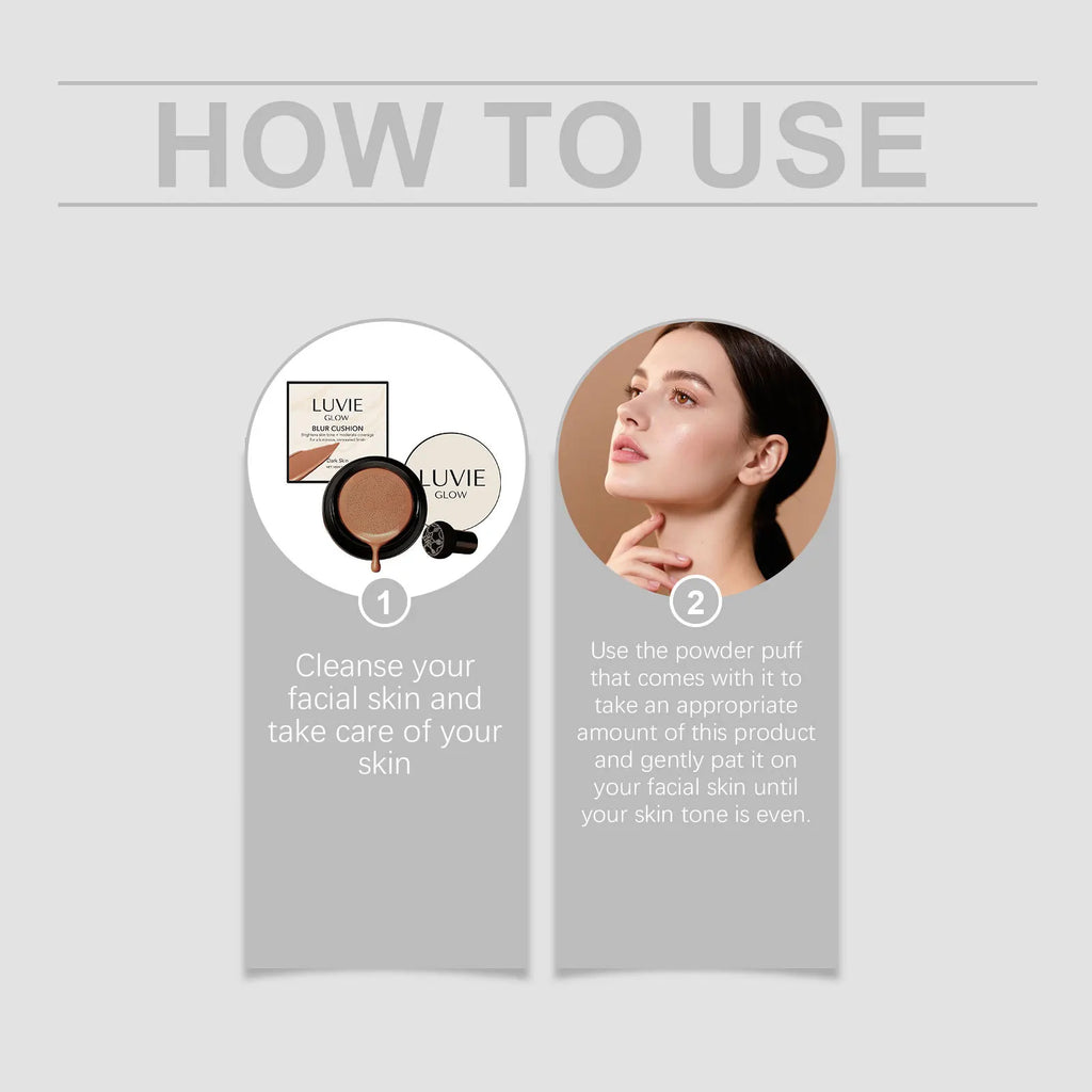 Mushroom Head Air Cushion Moisturizing Whitening Concealer CC Cream Foundation Waterproof Oil Control Long-Lasting Nude Makeup - AliExpress 66