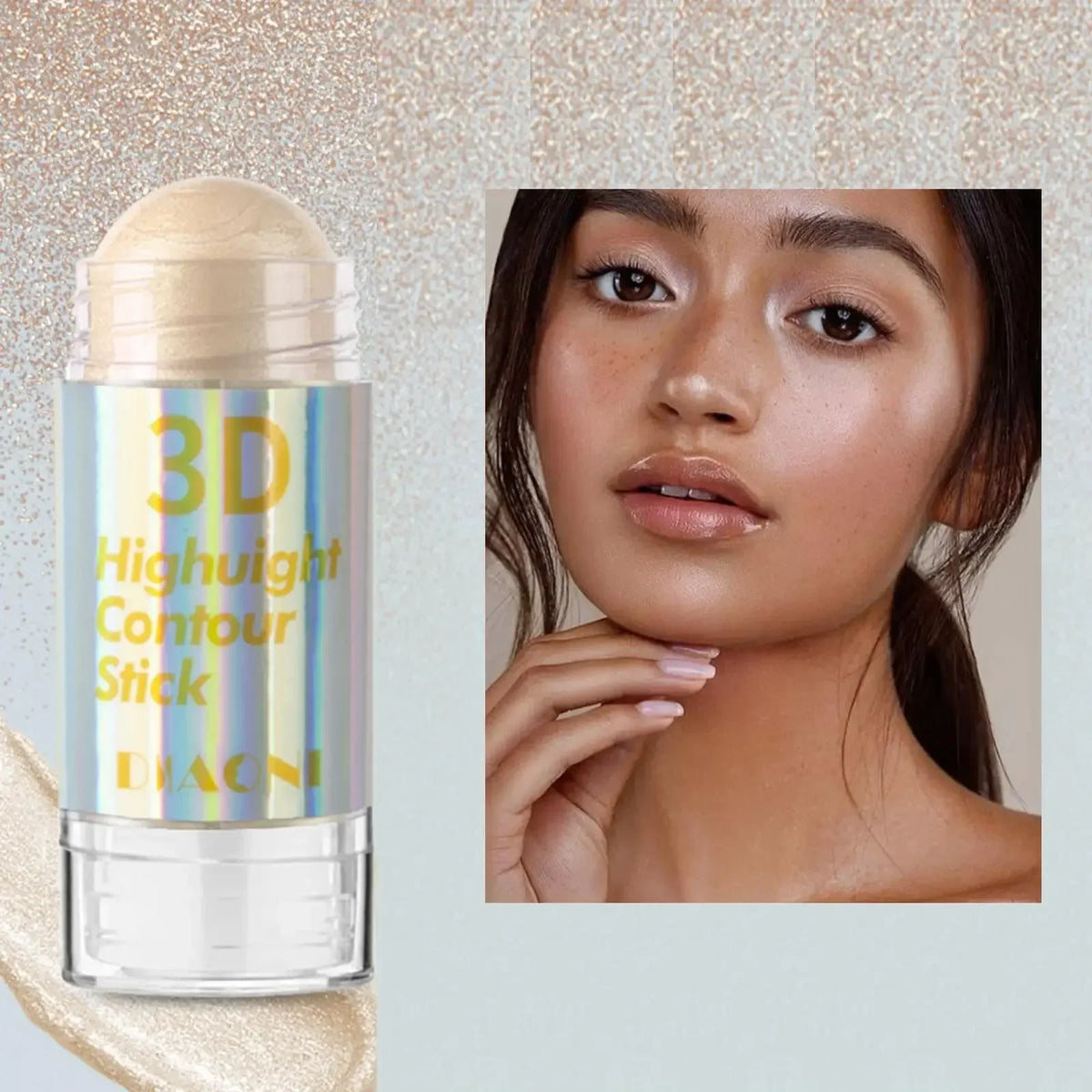 6 Colors 3D Face Brighten Highlighter Bar Cosmetic Face Contour Bronzer Shimmer Highlighter Stick Concealer Cream Makeup tool - AliExpress 66