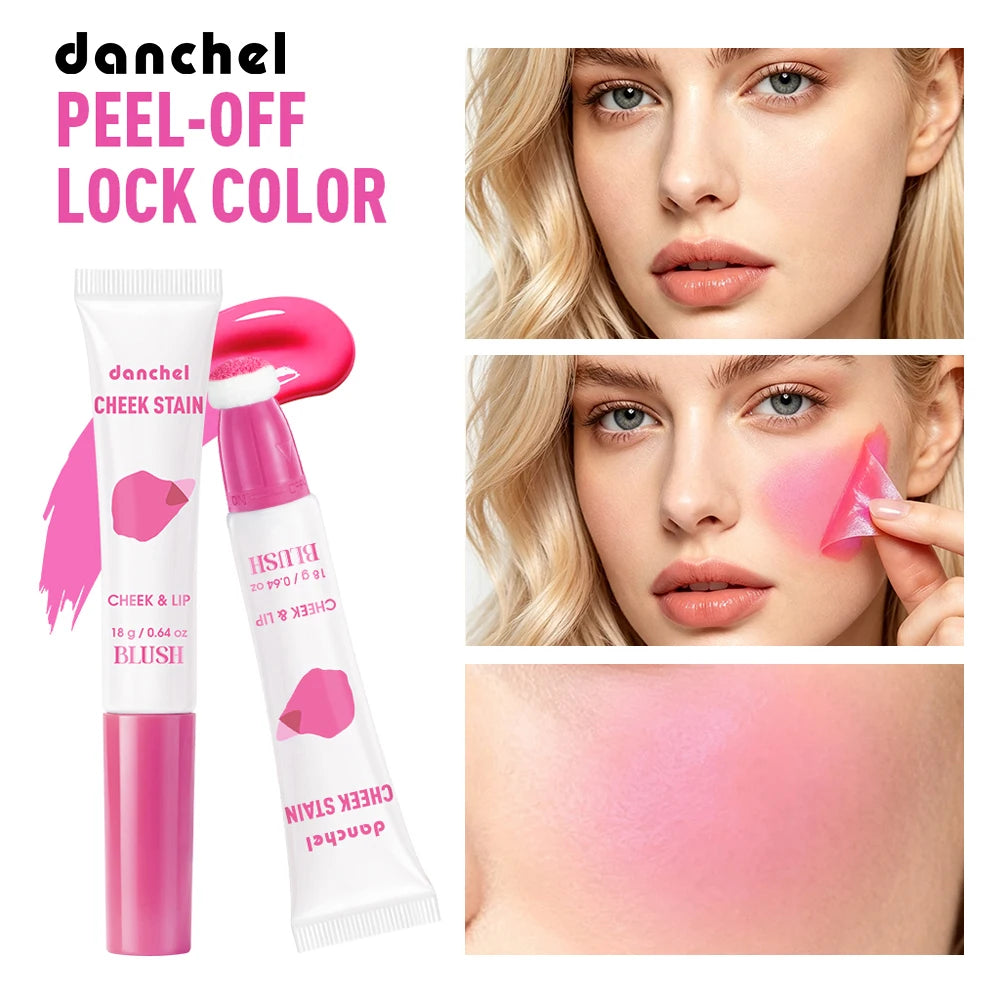 Peel Off Blush 2-in-1 Cheek Blush & Lip Tint Long Lasting Waterproof Transfer Proof Natural Bare-skin Finish Flush Woman Makeup - AliExpress 66