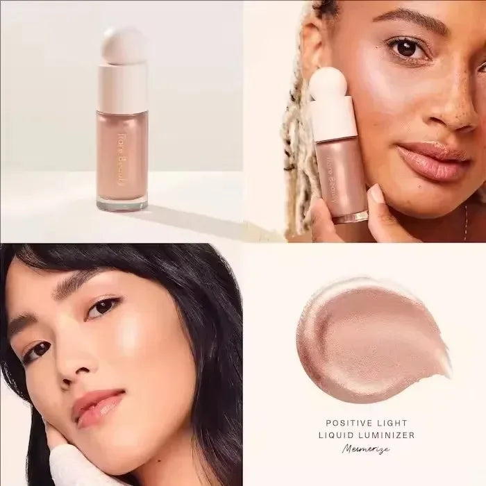 Rare Beauty Shimmer Highlighter Blush Powder Natural Glow Silky Smooth Longwear Brighten Skin Easy Blend Multi-use Cheek Makeup - AliExpress 66