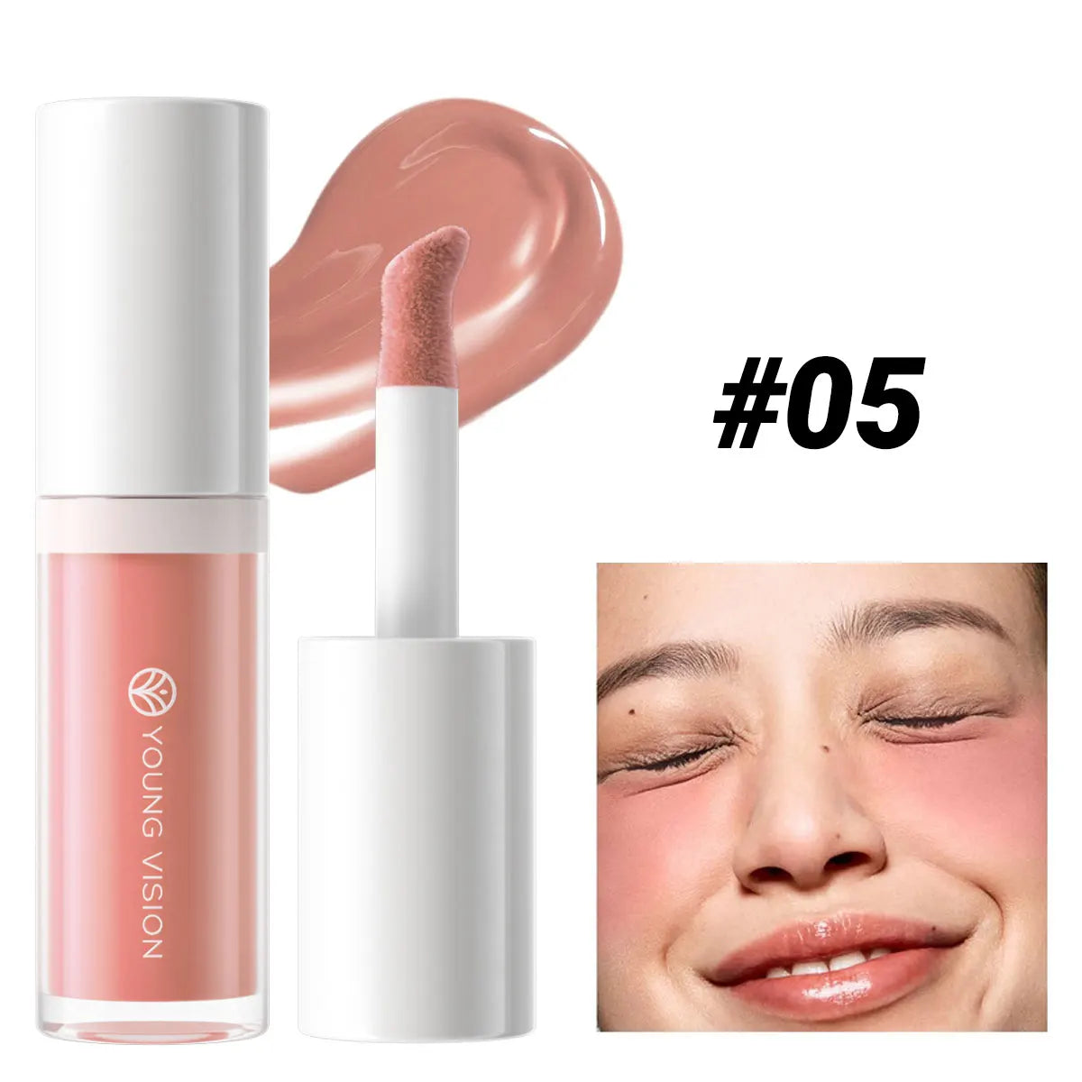 6Colors Liquid Blush Long-Lasting Liquid Blush For High-Pigment Colour, Creates A Soft, Dewy Finish, Vegan & Cruelty-Free - AliExpress 66