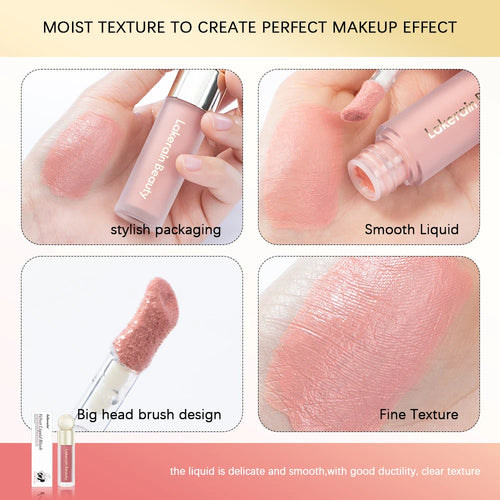 7.5ml Matte Liquid Blush Velvet Blusher Orange Peach Face Pigment Lasting Beauty Natural Cheek Tint Cream Waterproof Blush - AliExpress 66
