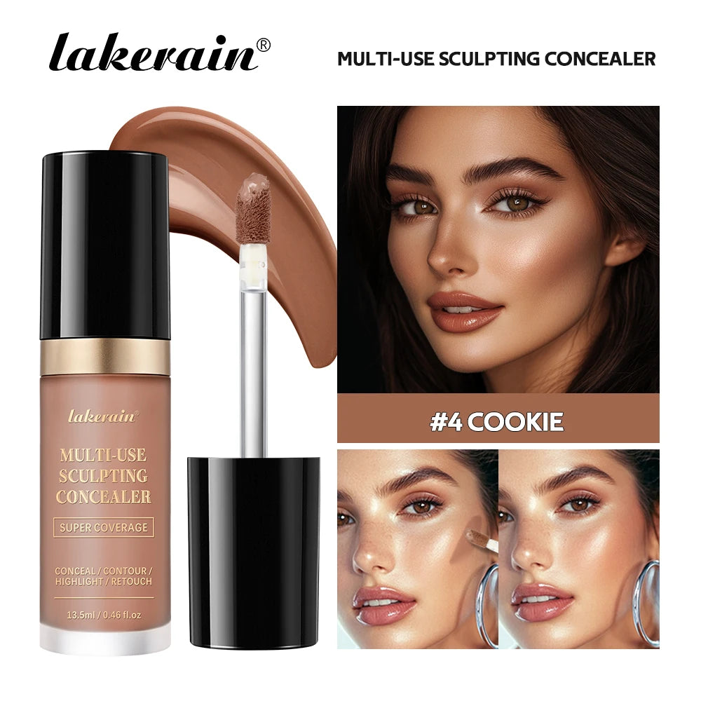 Waterproof Liquid Concealer Matte High Coverage Oil Control Cover Acne Dark Circles Foundation Modify Face Contouring Cosmetics - AliExpress 66