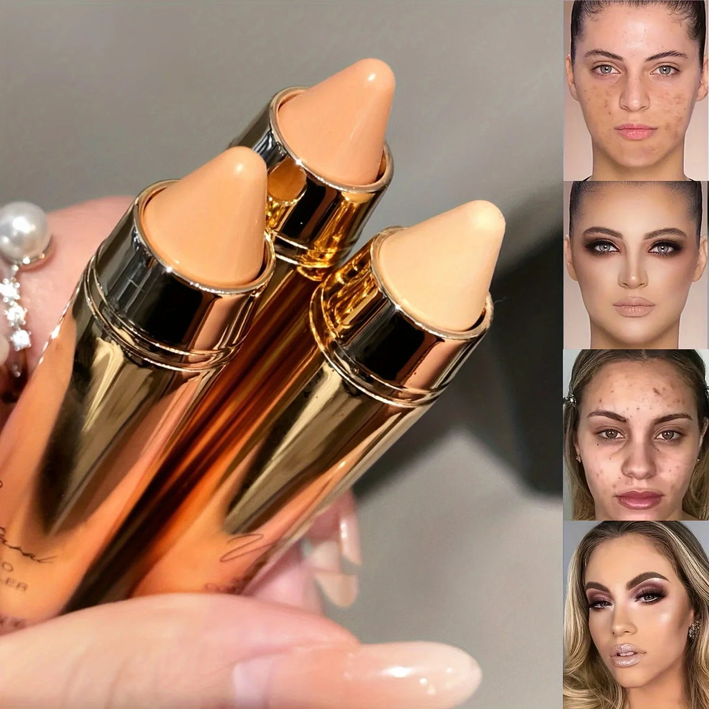 Facial and Eye Concealer Pen Natural Flawless Concealer Pen Water Soft Lip Liner Easy to Apply Face Concealer Makeup - AliExpress 66