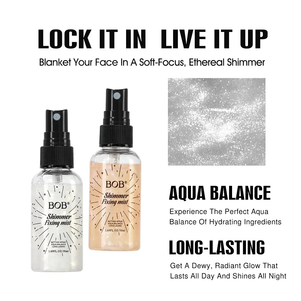BOB Long Wear Quicksand Setting Spray Hydrating Quick Film Forming Matte Oil Control Makeup Spray