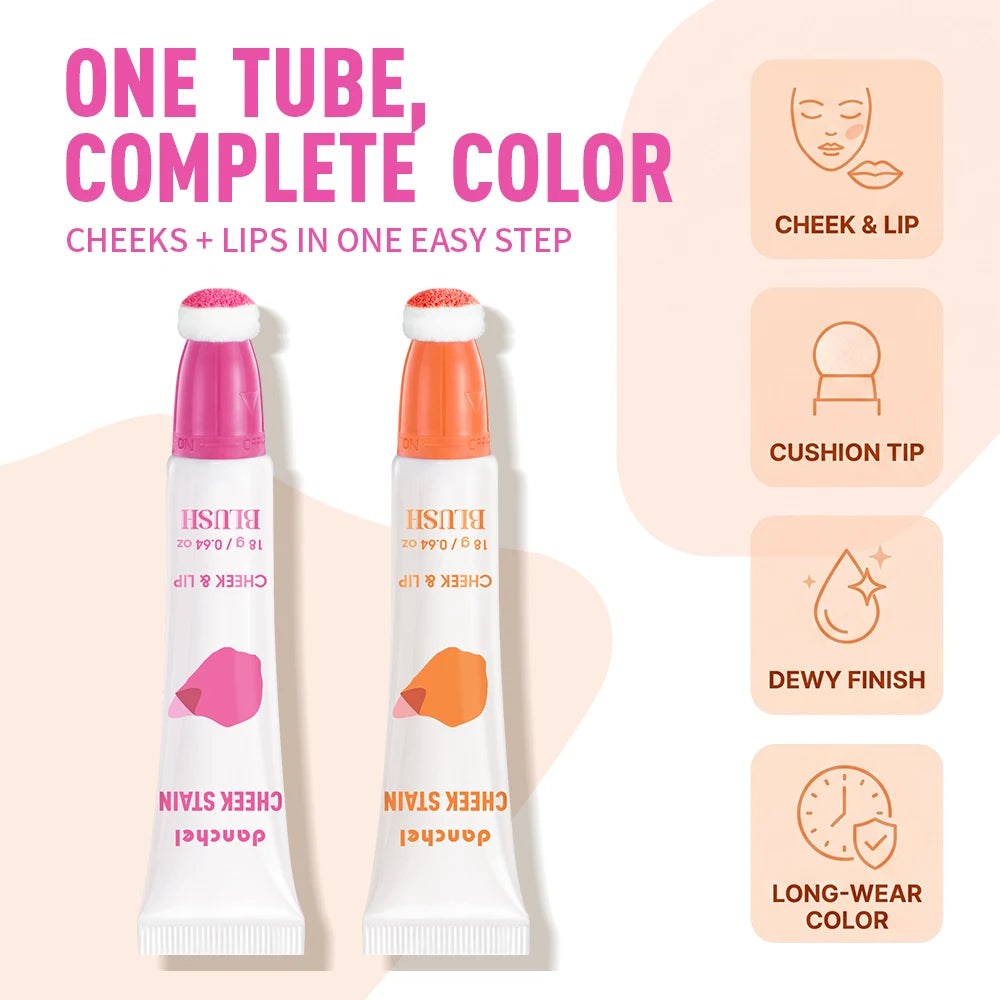 Peel Off Blush 2-in-1 Cheek Blush & Lip Tint Long Lasting Waterproof Transfer Proof Natural Bare-skin Finish Flush Woman Makeup - AliExpress 66