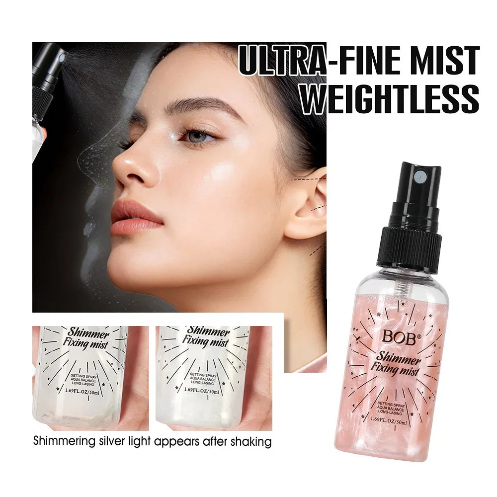 BOB Long Wear Quicksand Setting Spray Hydrating Quick Film Forming Matte Oil Control Makeup Spray
