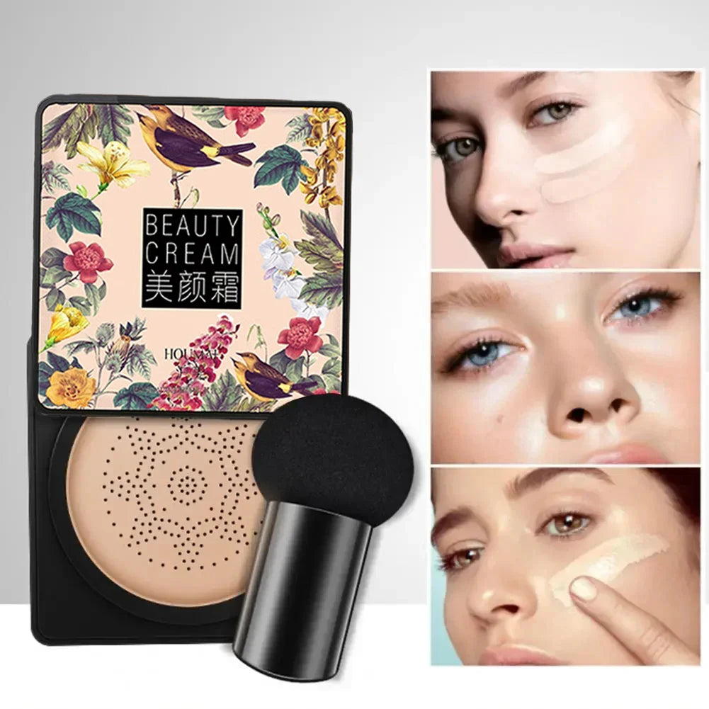 CC Cream Magic Foundation Mushroom Head Air Cushion Face Concealer Waterproof Moisturizing Long Lasting BB Cream Base Makeup - AliExpress 66
