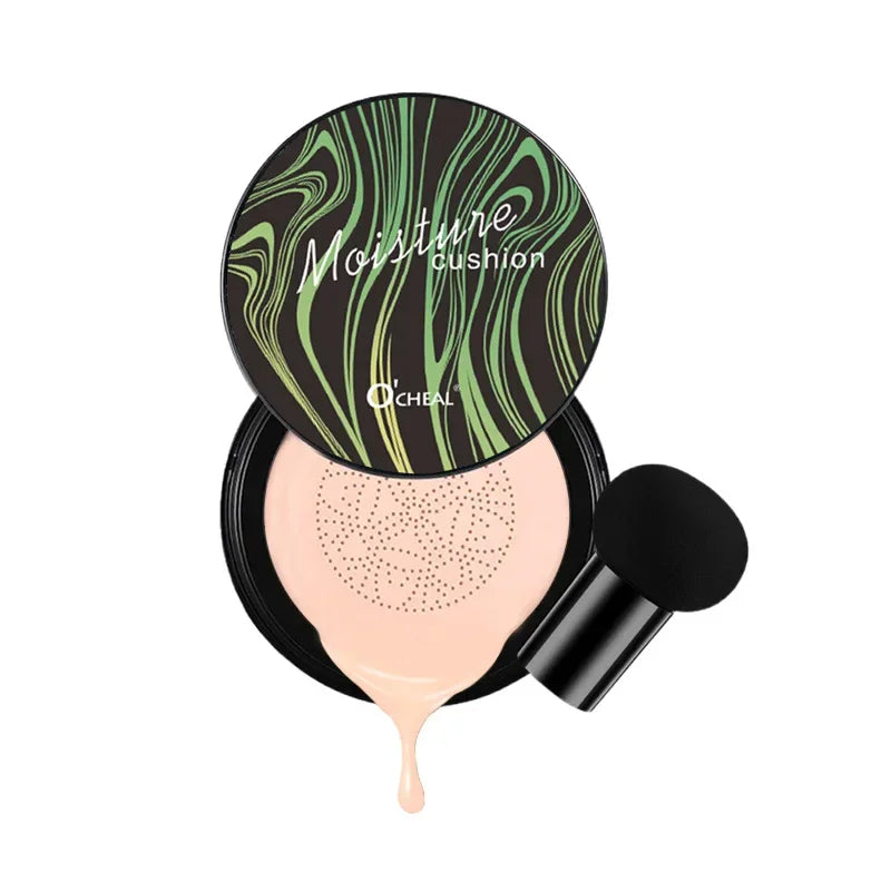 Ocheal BB Cream Air Cushion Compact Make Up Foundation Concealer Cream for Face Cosmetics Makeup Mushroom Head Puff - AliExpress 66
