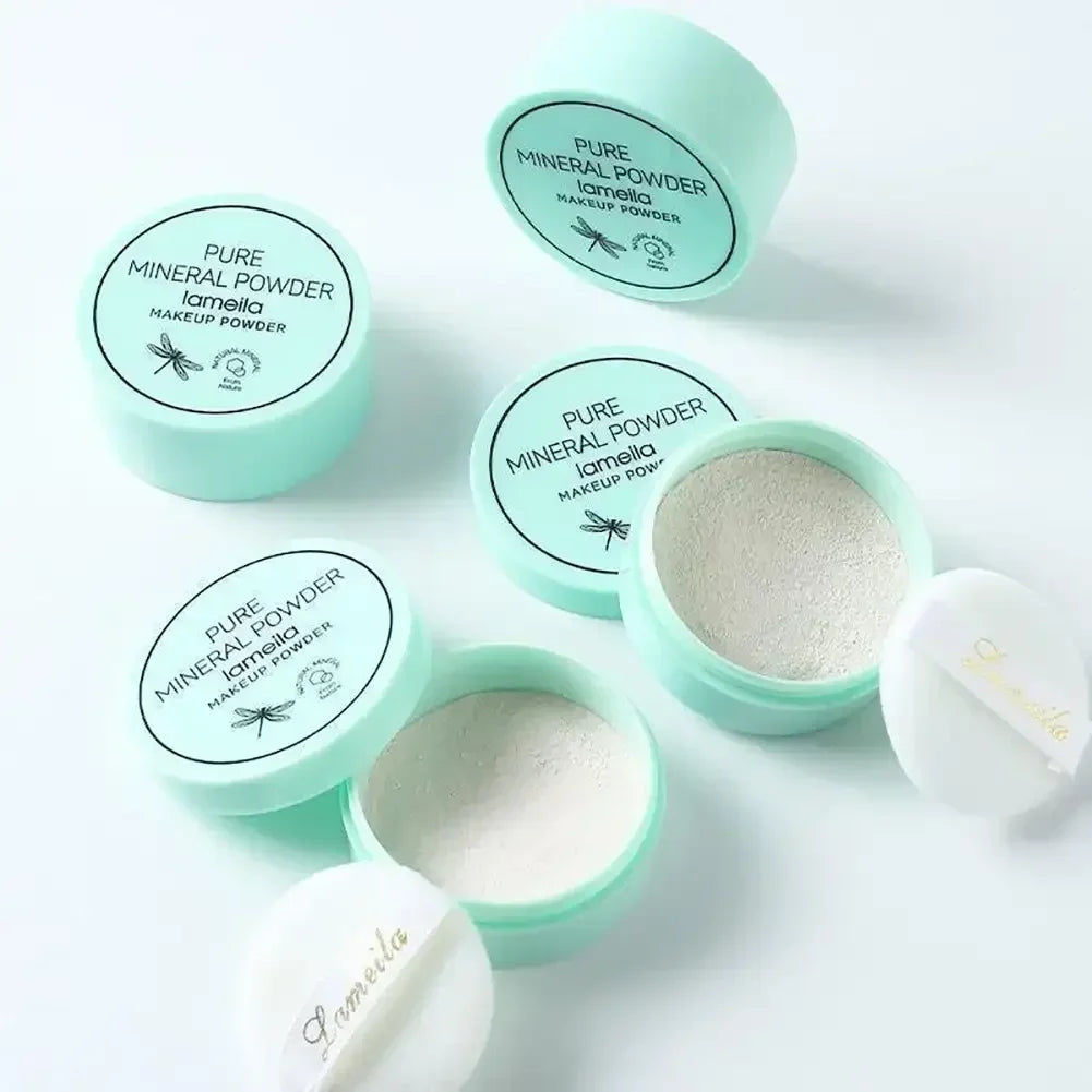 3 Colors Makeup Loose Powder Transparent Natural Face Finishing Powder Professional Oil-control Waterproof Matte Setting Powder - AliExpress 66