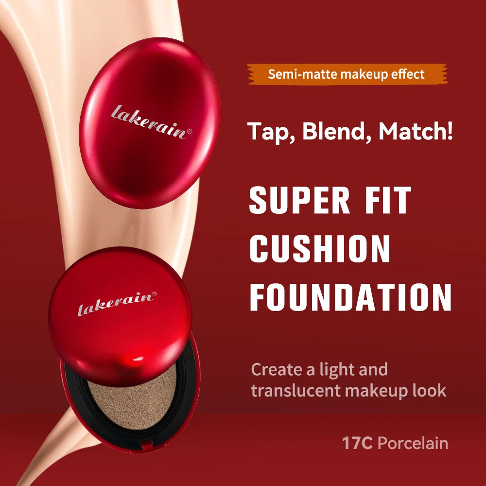 Lakerain Cushion Foundation Semi-Matte 72-Hour Wear