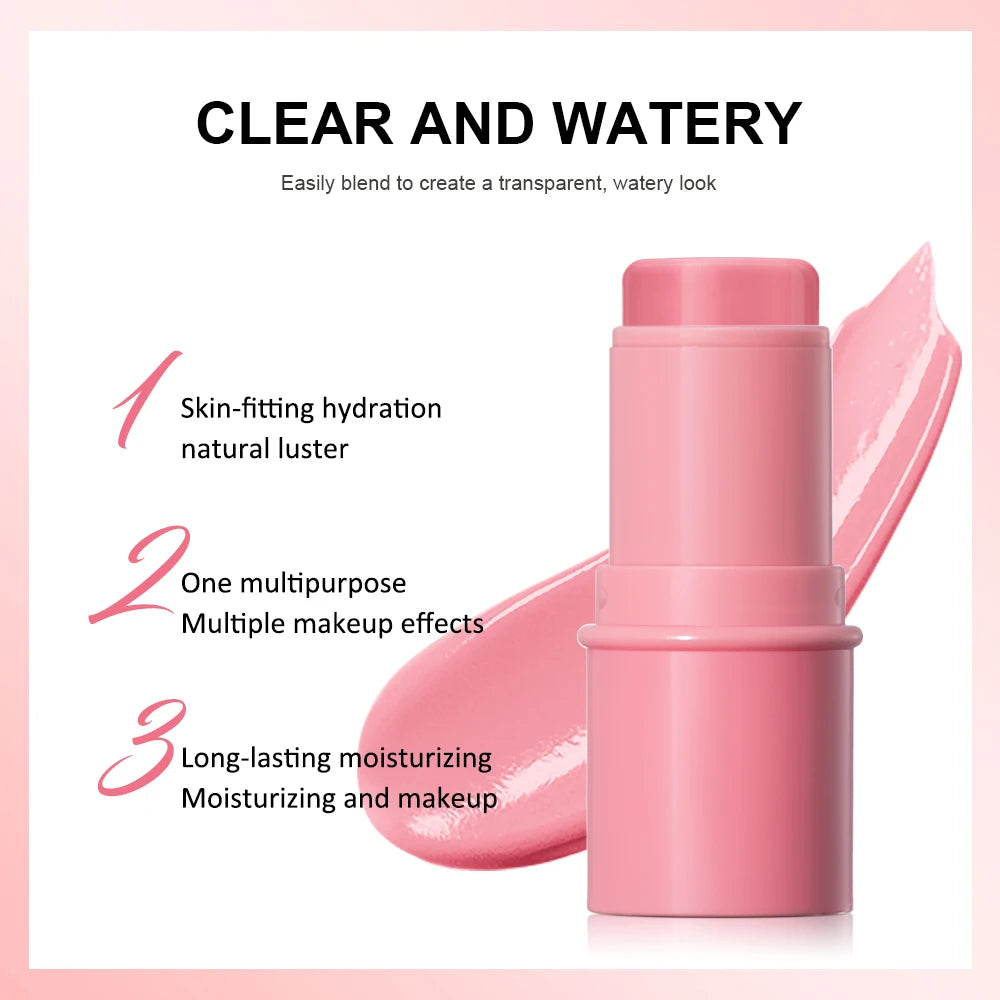 Cooling Water Jelly Blush Face Aqua Glow Pink Vital Girl Moisturizing Blush Natural Long Lasting Blush Stick Makeup For Women - AliExpress 66