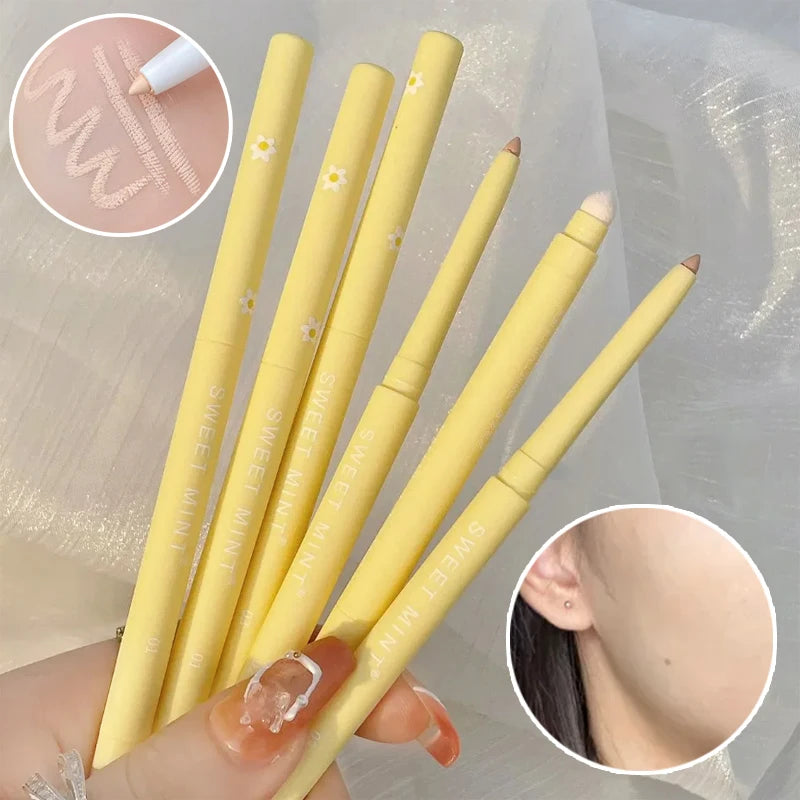 Full Cover Concealer Stick Pencil Conceal Spot Blemish Cream Foundation Waterproof Double-ended Contour Makeup Tool Cosmetic - AliExpress 66