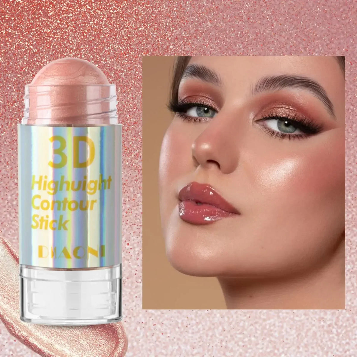 6 Colors 3D Face Brighten Highlighter Bar Cosmetic Face Contour Bronzer Shimmer Highlighter Stick Concealer Cream Makeup tool - AliExpress 66