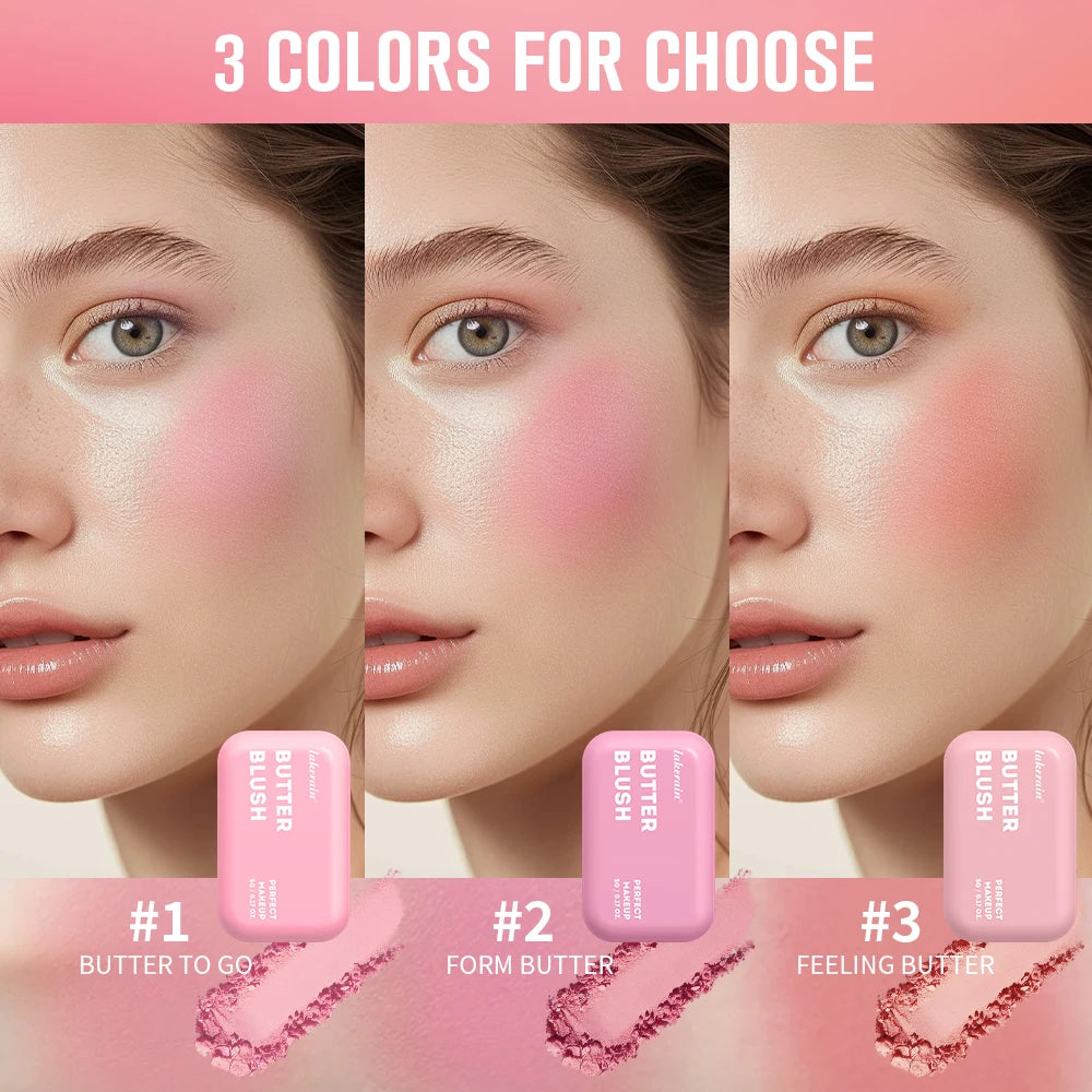 Professional Makeup Powder Blush 12HR Wear Vegan Formula Blusher Makeup Blush in Bar Cosmetics Palette Powder Pink Cream Face - AliExpress 66