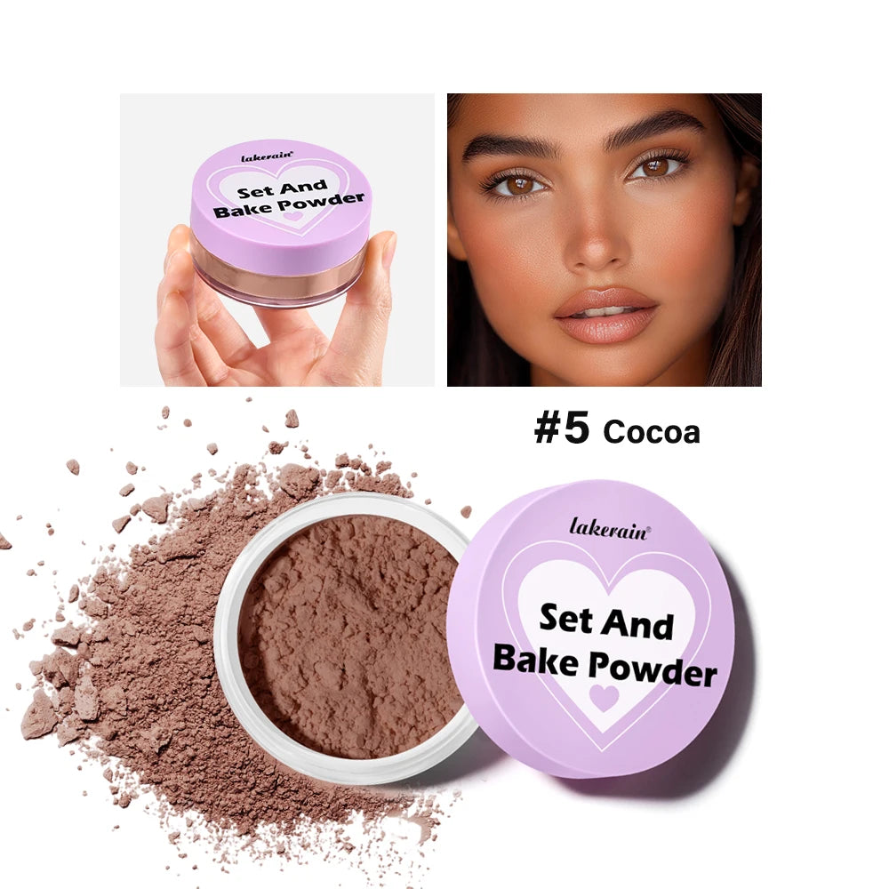 Lakerain Delicate Setting Powder Lasting Without Shedding Makeup Control Oil Locking Moisture Create Zero Pore Base Makeup - AliExpress 66