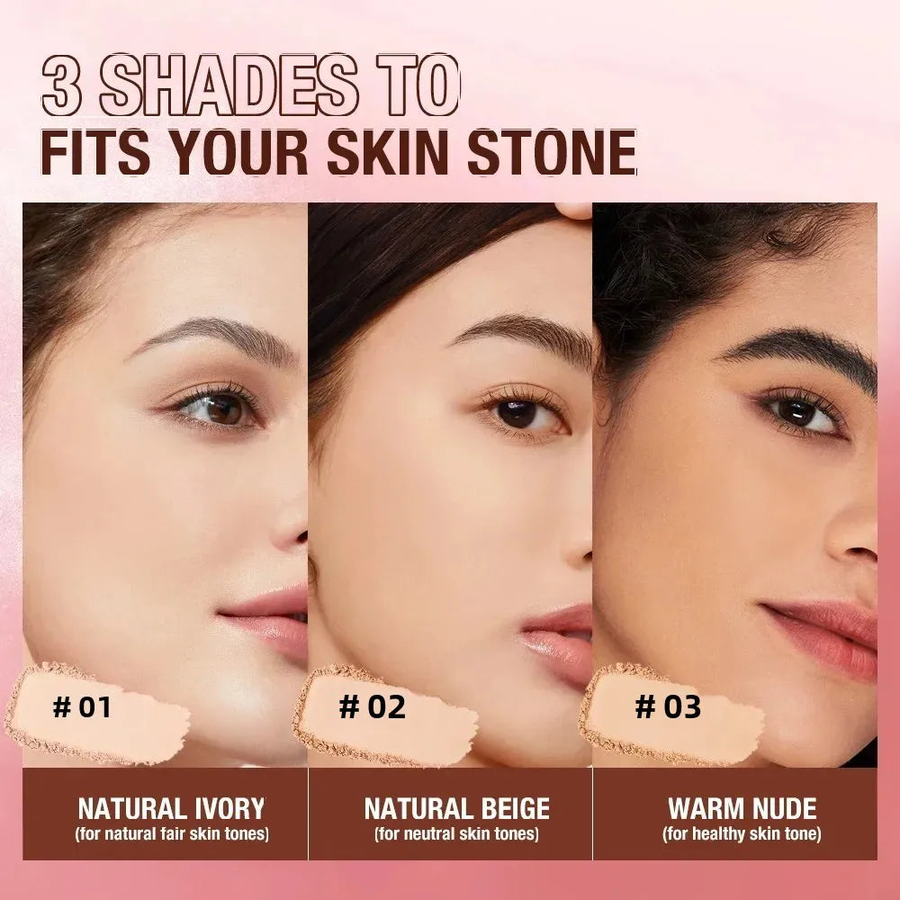O.TWO.O Face Powder Oil-control 24 Hours Long Lasting Waterproof Matte Face Makeup Cosmetic Setting Compact Powder - AliExpress 66
