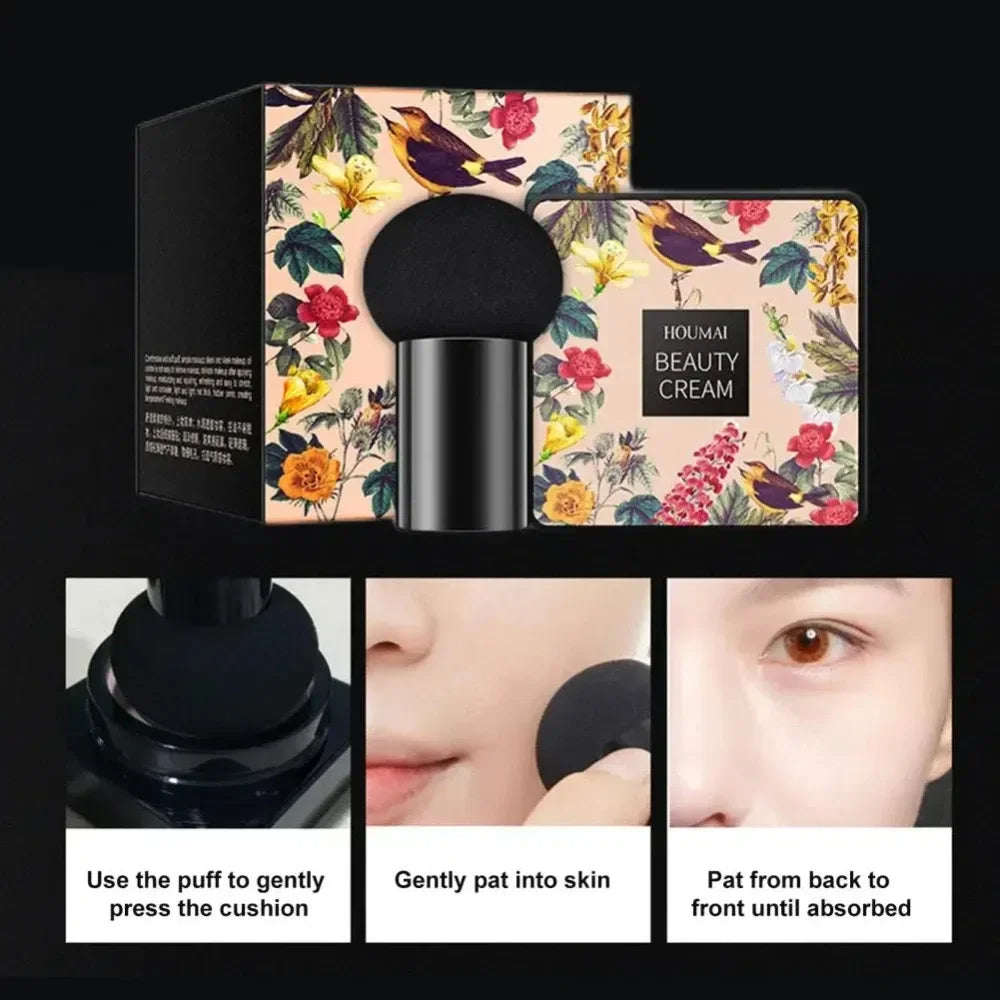 CC Cream Magic Foundation Mushroom Head Air Cushion Face Concealer Waterproof Moisturizing Long Lasting BB Cream Base Makeup - AliExpress 66