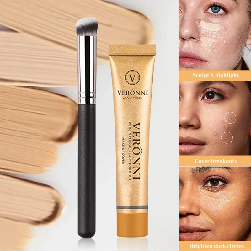 14 Color Liquid Concealer Foundation Set,Moisturizing Long-Lasting Lightweight Multi-Purpose Makeup Matte Foundation Concealer - AliExpress 66