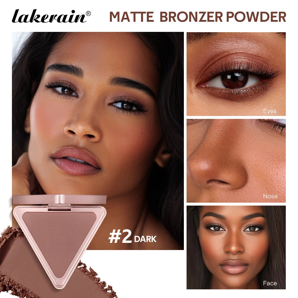 Matte Bronzer for Face Contour Long Wearing