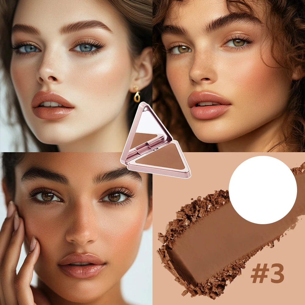 Matte Bronzer for Face Contour Long Wearing