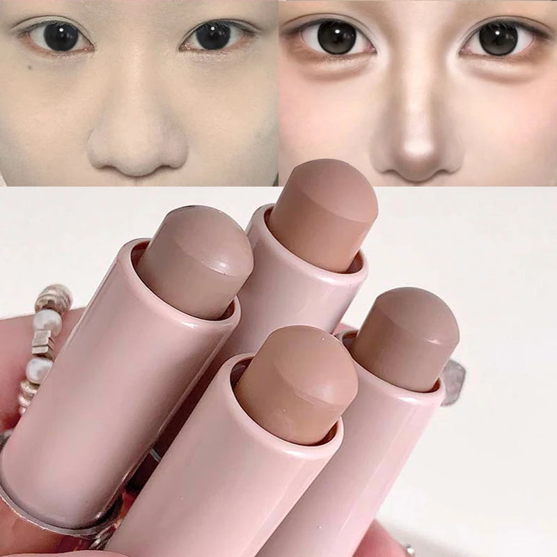 Moisturizing Silky Three-dimensional Contour Stick Lasting Natural Matte Single Color Suitable for Nose Shadow Makeup Contour