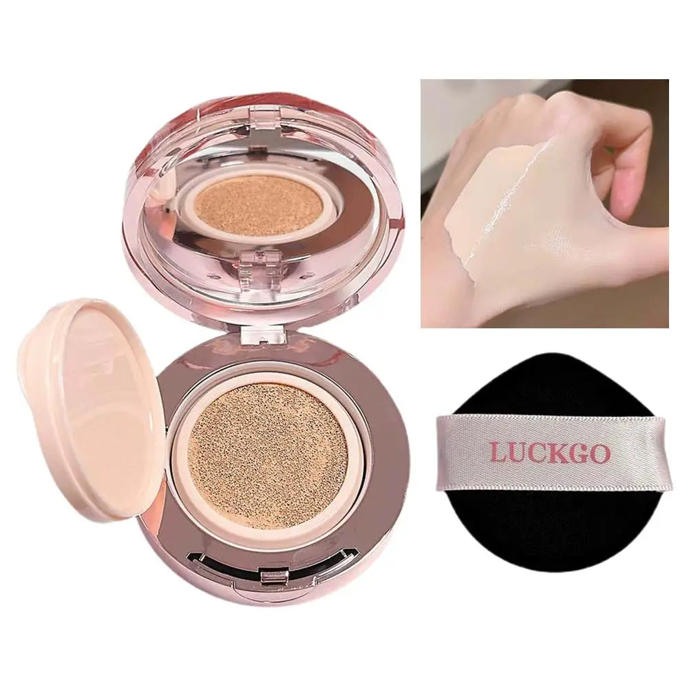 Cushion Foundation, Lightweight & Flawless Coverage Natural Cream Skin Finish, Waterproof & Non-Greasy For Women - AliExpress 66