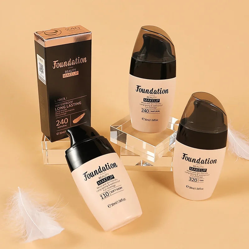 LAIKOU 30ml Waterproof Foundation Matte Concealer