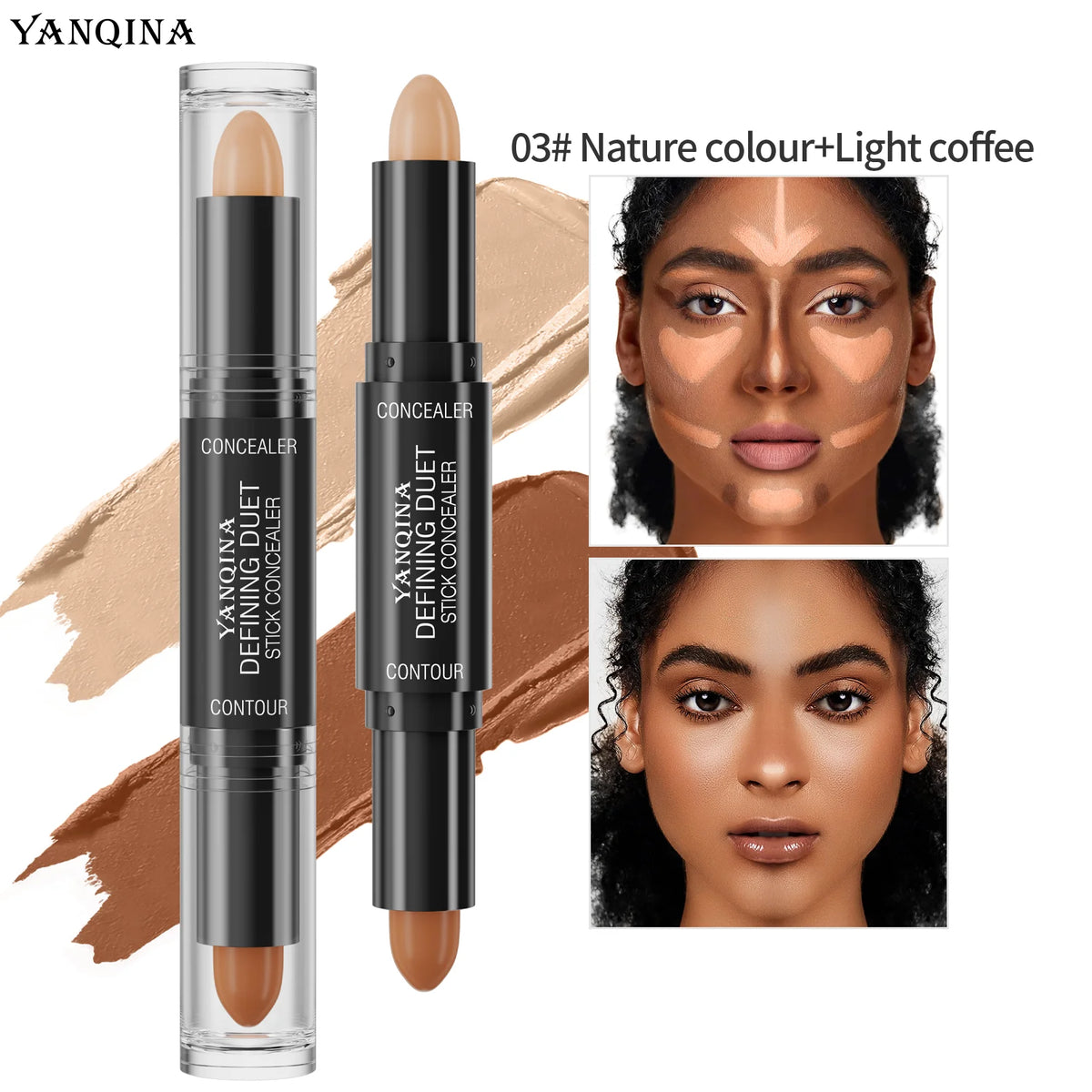 Long Lasting Face Foundation Concealer Pen Dark Circles Corrector Contour Stick Cosmetic Makeup Tool for Even Skin Tone - AliExpress 66