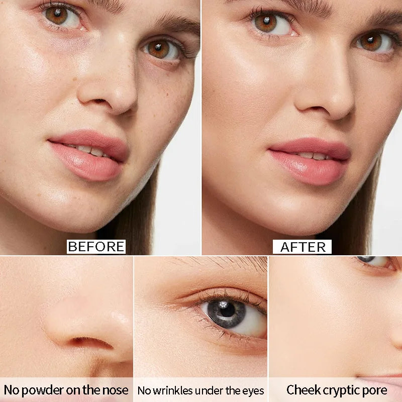 MISS ROSE Flat Tube Liquid Foundation Not Easy Fade, Moisturizing Foundation Cream Suitable For All Skin Tones Daily Face Makeup