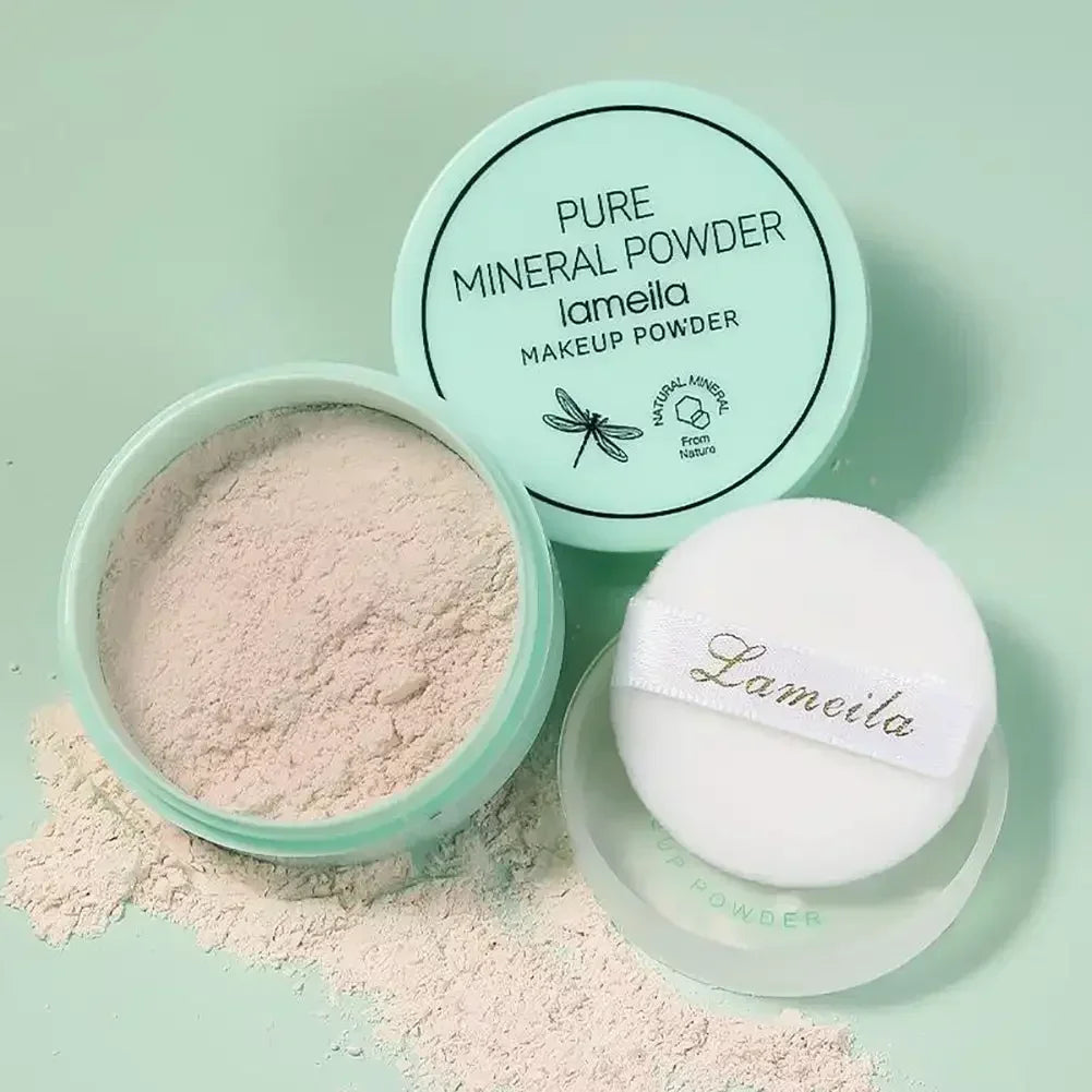 3 Colors Makeup Loose Powder Transparent Natural Face Finishing Powder Professional Oil-control Waterproof Matte Setting Powder - AliExpress 66